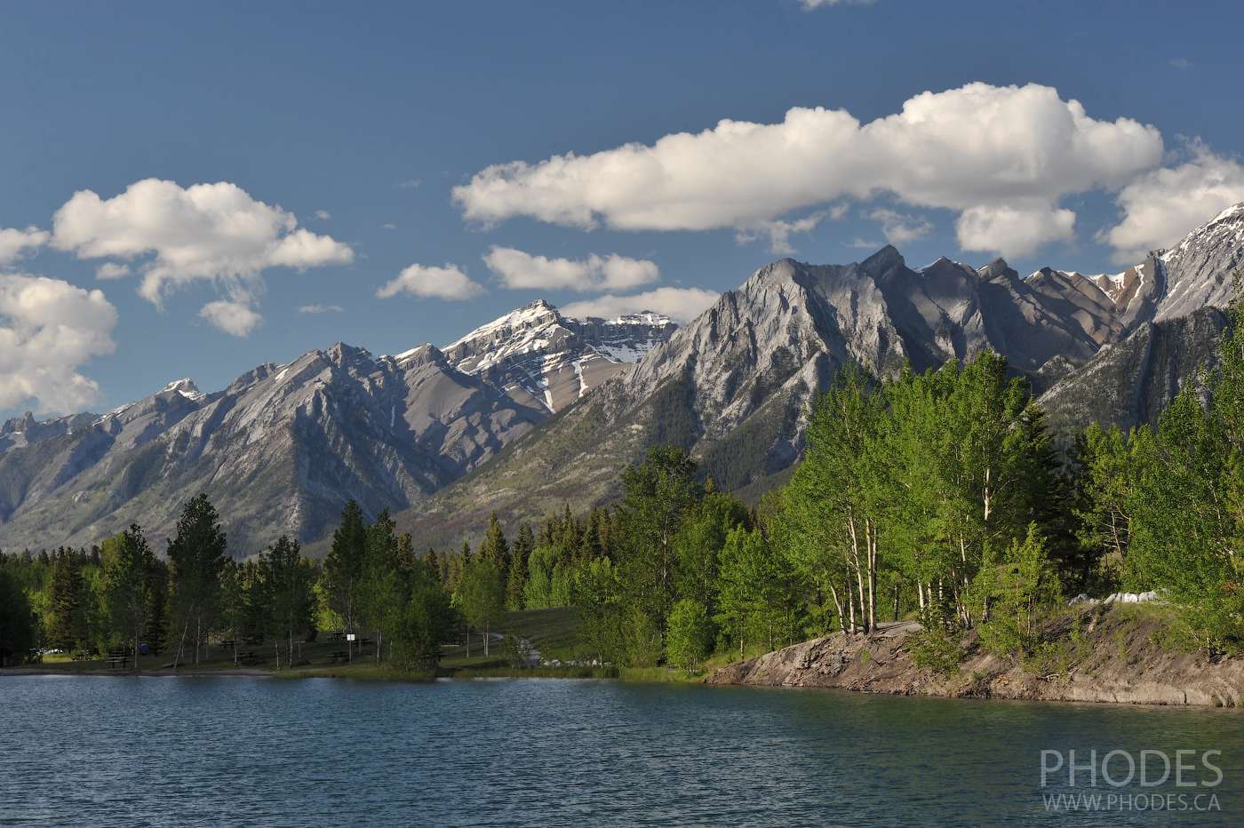 Querry Lake Park in Canmore