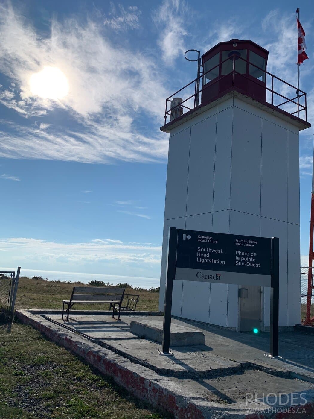 Маяк Southwest Head на острове Grand Manan