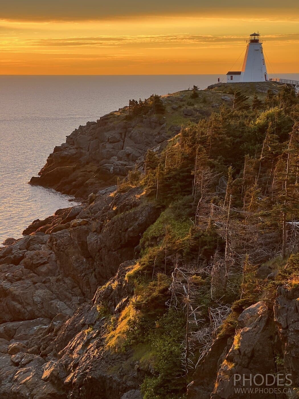 Маяк Swallowtail на острове Grand Manan