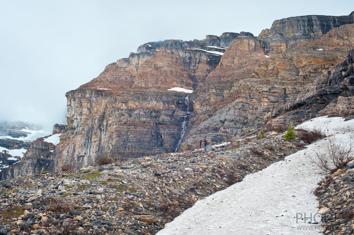 Plain of Six Glaciers Trail - Banff National Park - Альберта - Канада