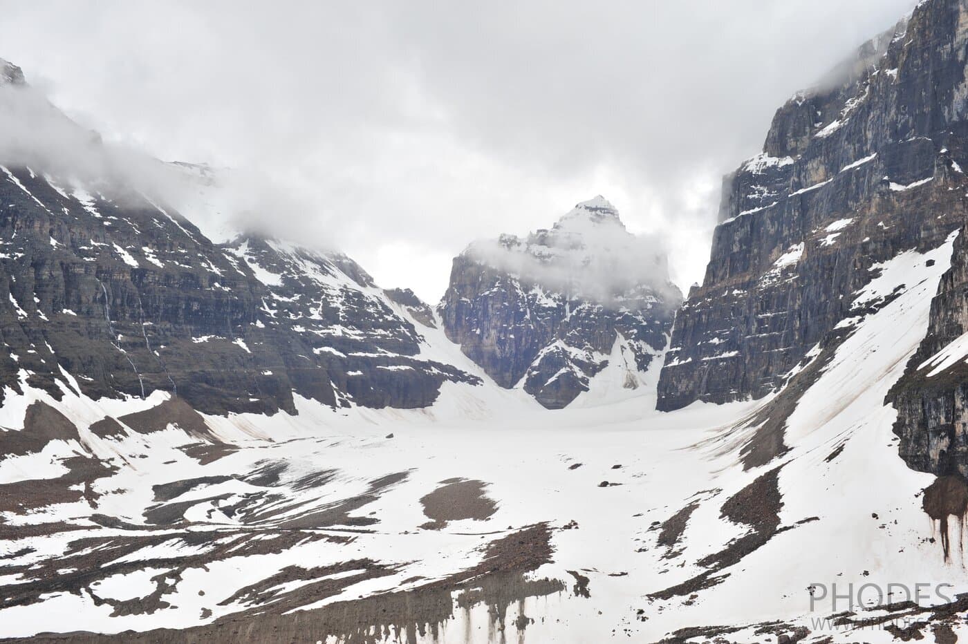 Plain of Six Glaciers Trail - Banff National Park - Альберта - Канада