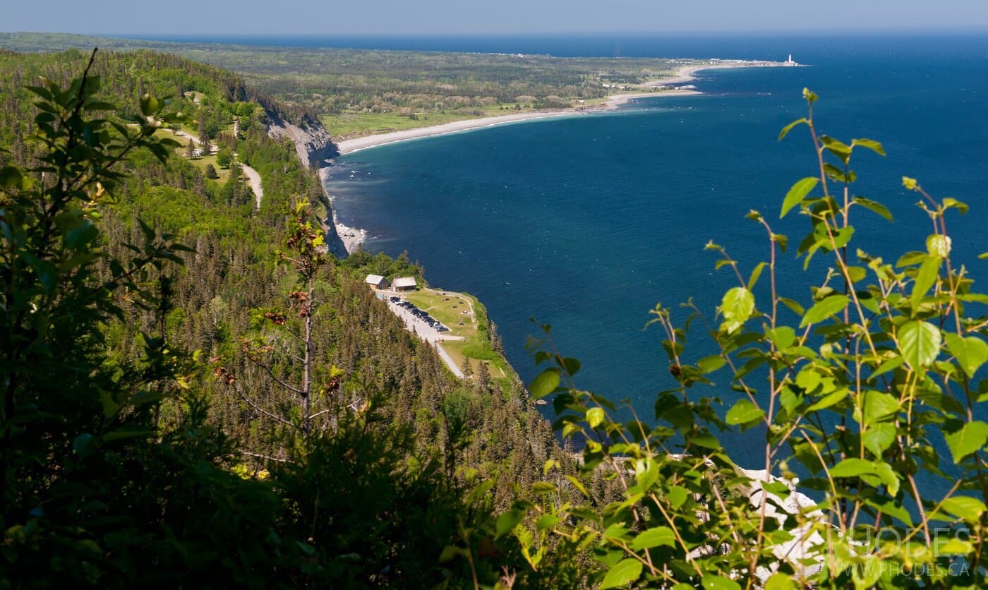 Summit Mount Alban Trail - Forillon National Park - Quebec - Canada