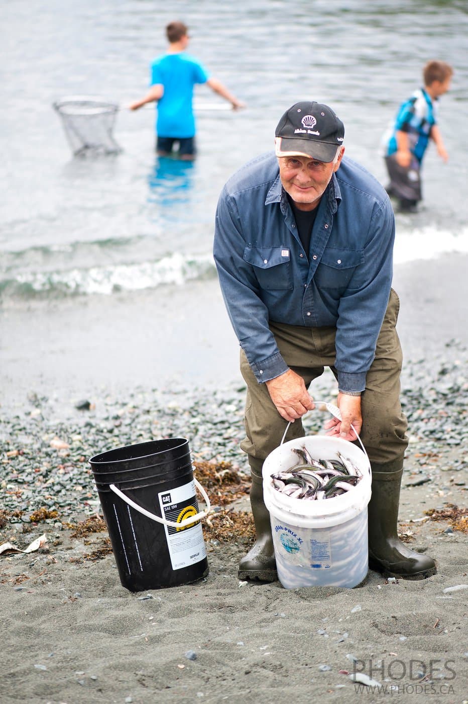 Fish catch by local people - Newfoundland