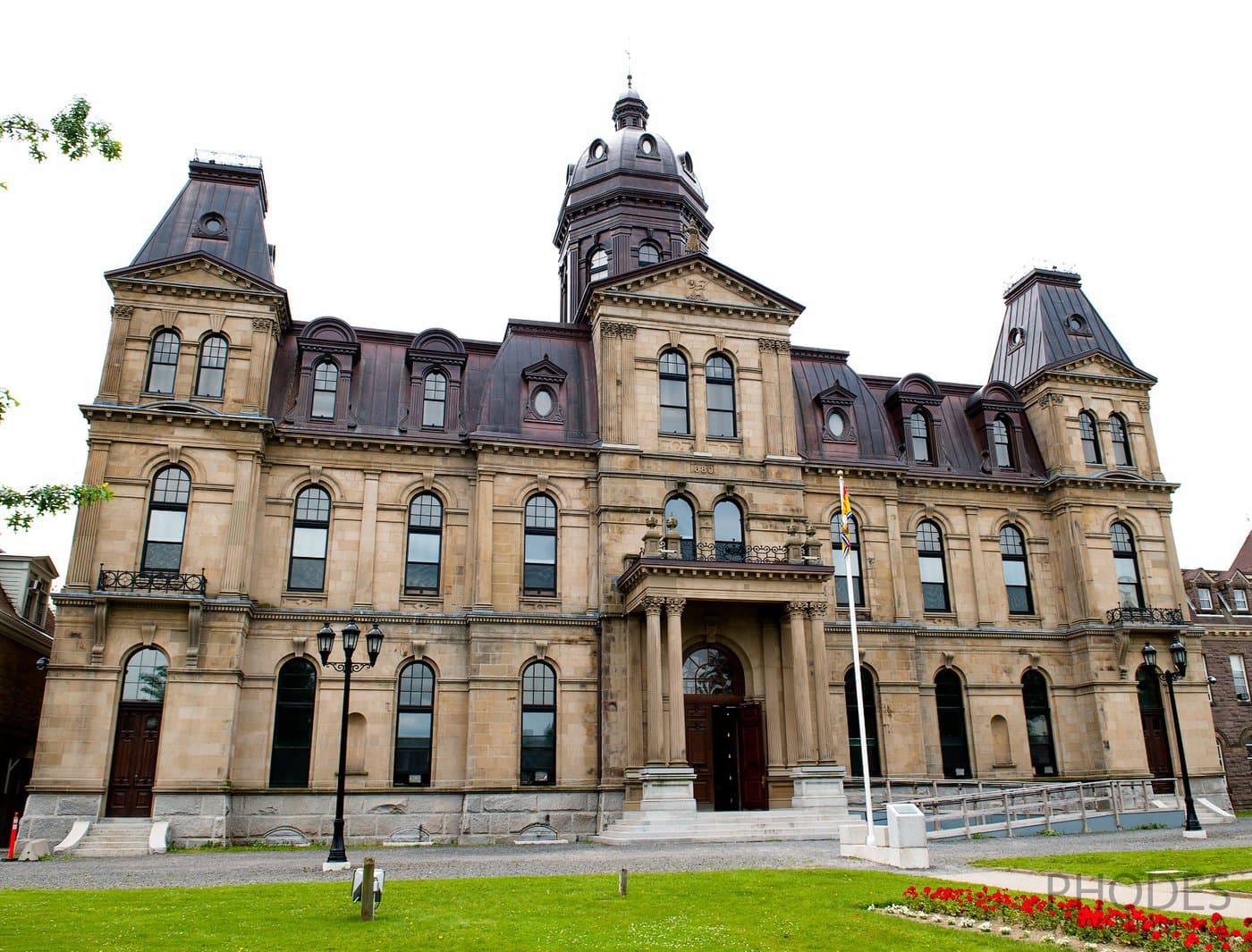 Parliament building in New Brunswick