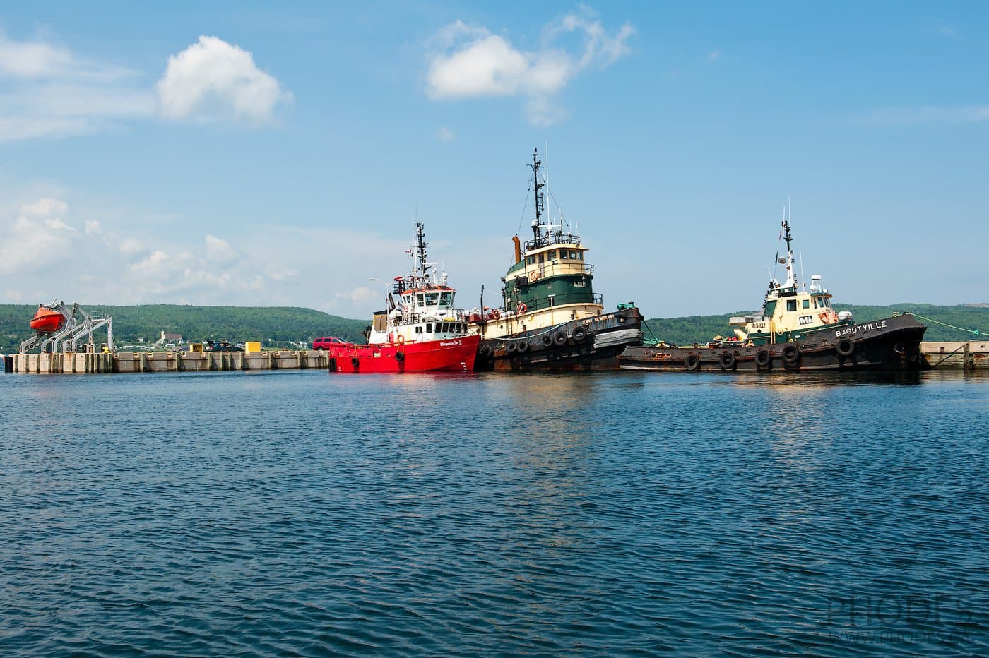 Port Hawkesbury in Nova Scotia