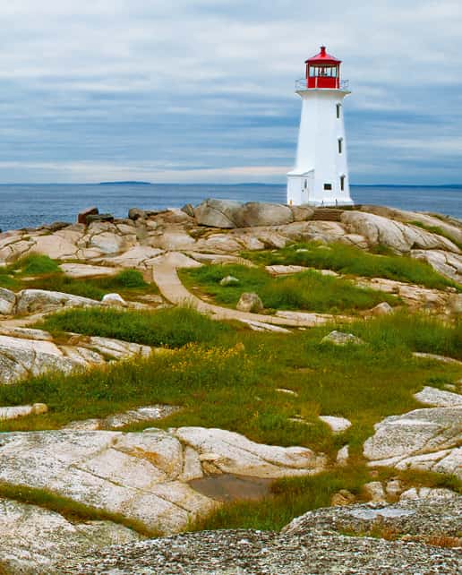 Peggy's Cove Lighthouse - Nova Scotia - Canada - Day 3