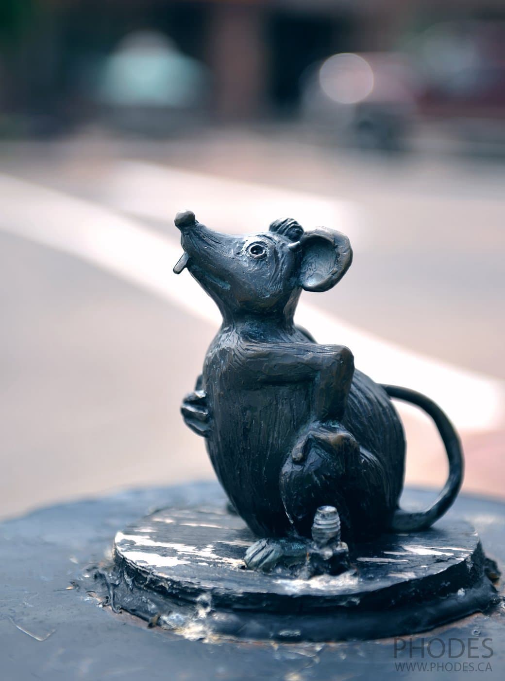 Статуя мыши Экхарта в Шарлоттауне